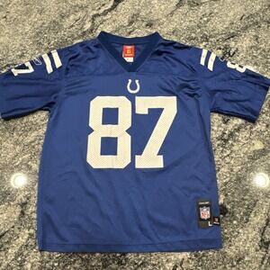 Reebok Indianapolis Colts Reggie‎ Wayne #87 Jersey Youth Large #118